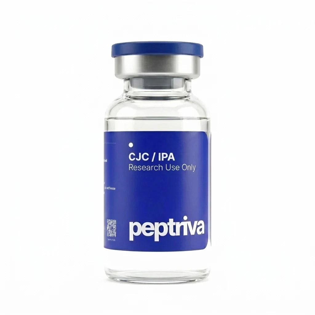 CJC-1295 / Ipamorelin blend ISO 17025-verified vial