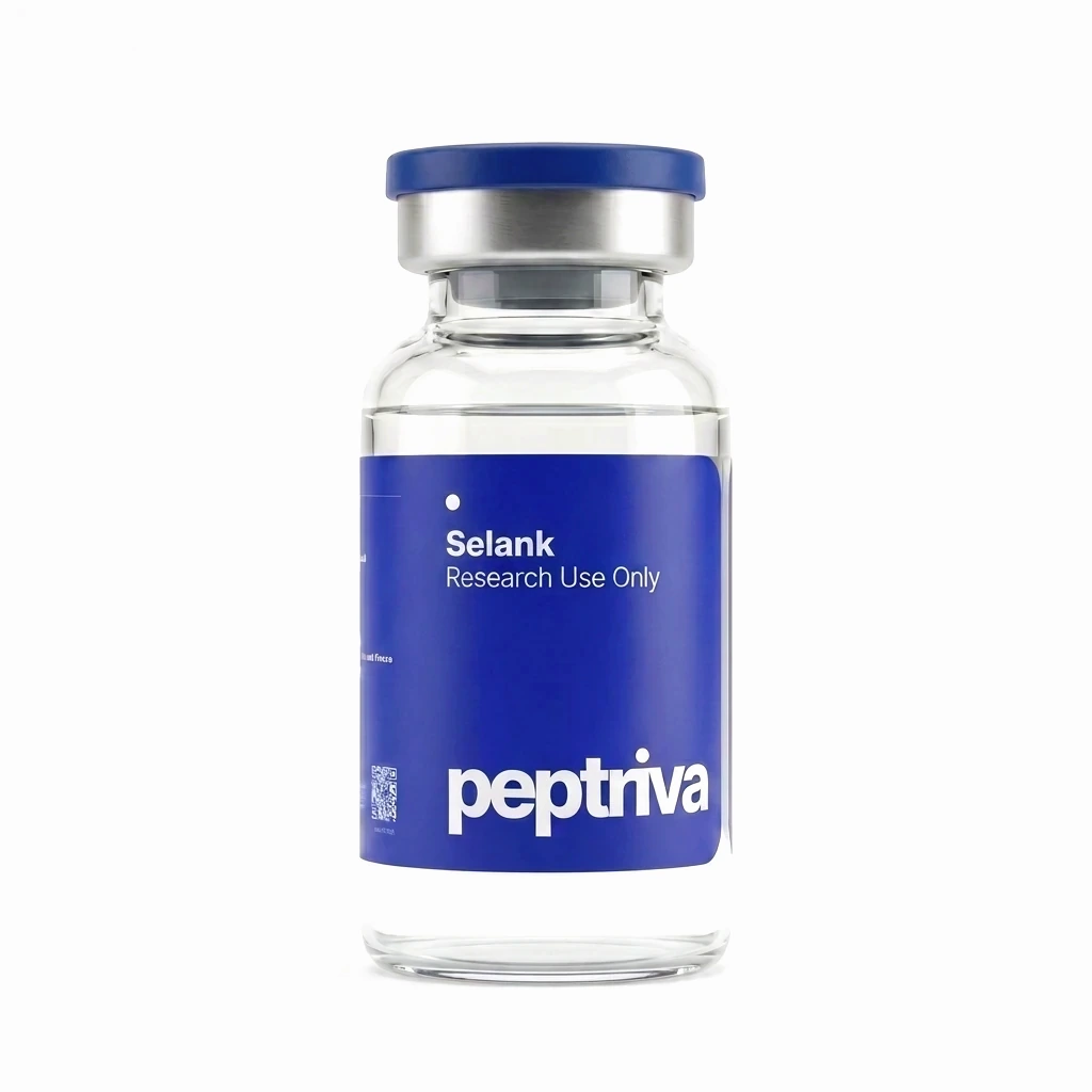 Selank research-grade vial